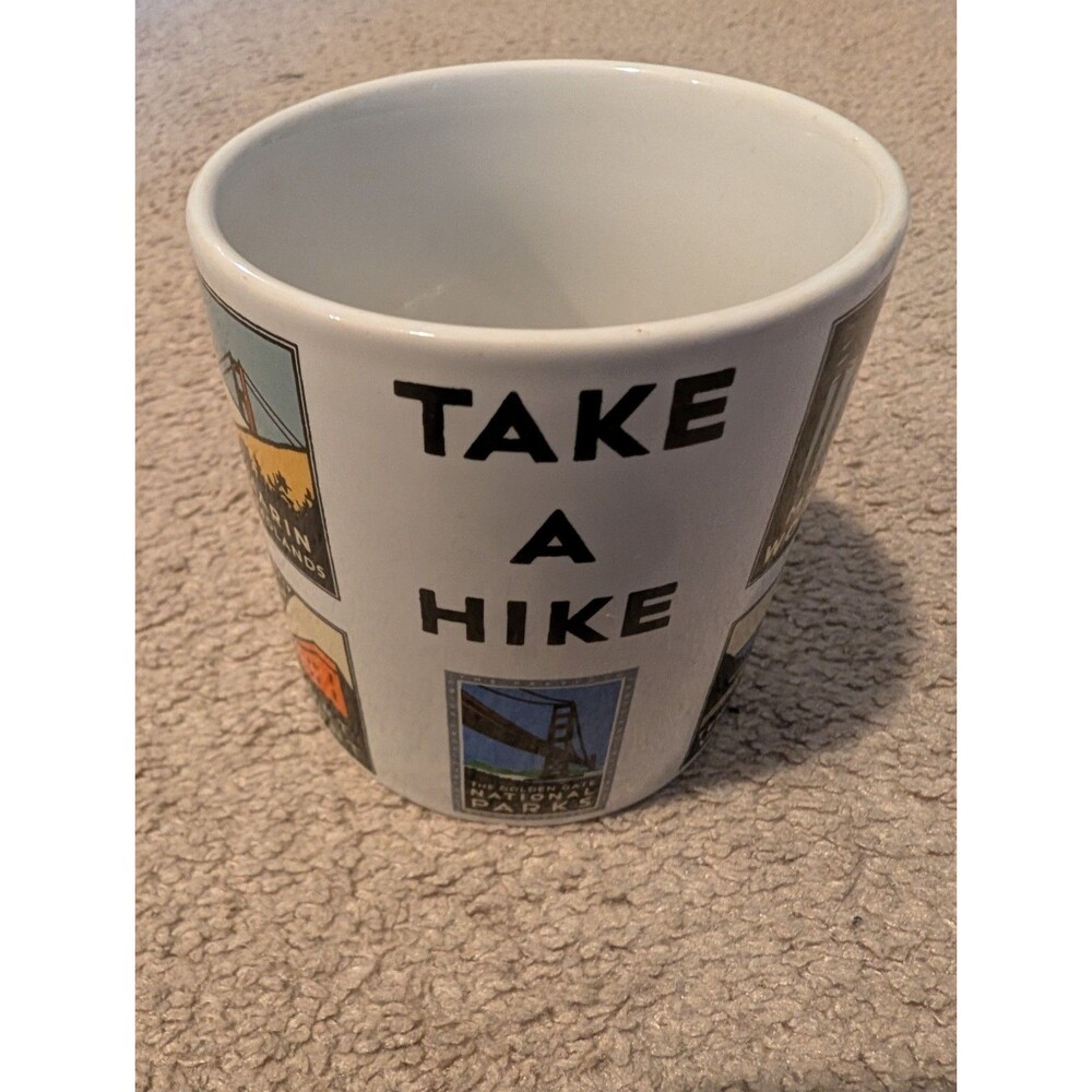VTG 2000 Michael Schwab Studio Golden Gate National Parks Coffee Mug 20oz
